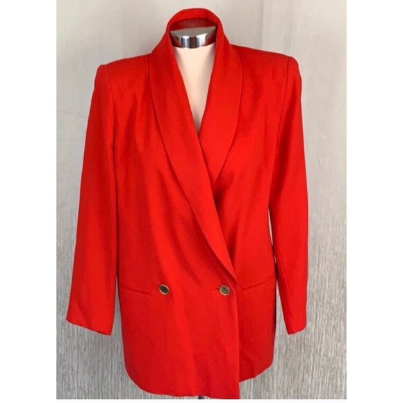 MaxMara Jackets & Blazers - Red Max Mara blazer, Vintage